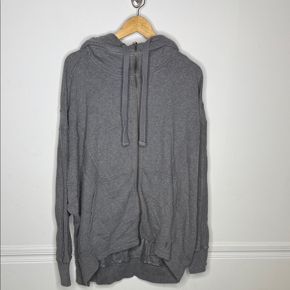 Free People Grey Hoodie.  Large.